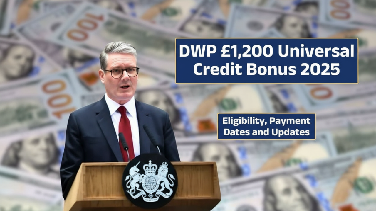 DWP £1,200 Universal Credit Bonus 2025 – Eligibility, Payment Dates and Updates